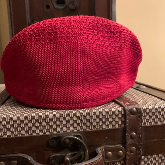 Men’s Red Paperboy Cap - Picture 4 of 10
